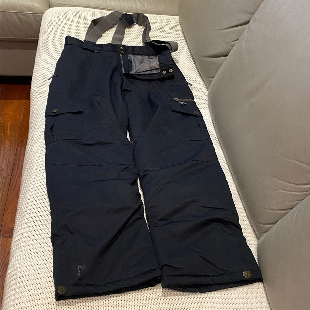 Firefly black snow pants kids size L
